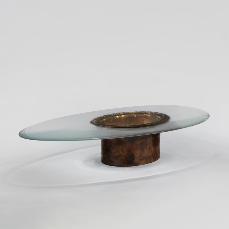 <a href="https://www.galeriegosserez.com/artistes/cober-lukas.html">Lukas Cober</a> - Vortex - Table basse
